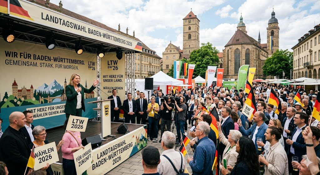 Landtagswahlkampf Baden-Württemberg 2026