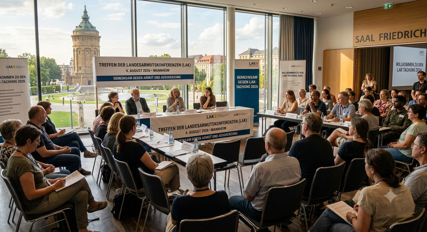Treffen der Landesarmutskonferenzen am 04.08.2026 in Mannheim